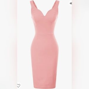 Grace Karin Pink Pinup Dress